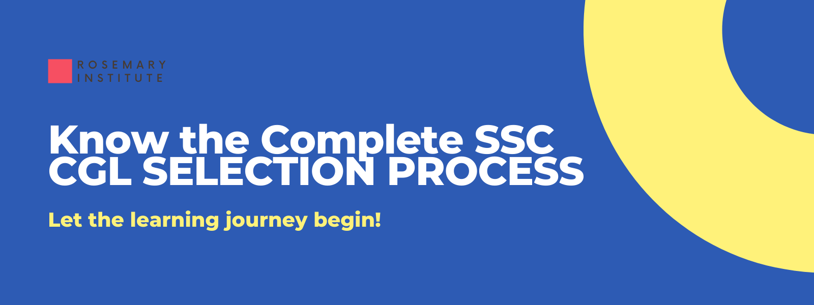 SSC CGL Exam Selection Process