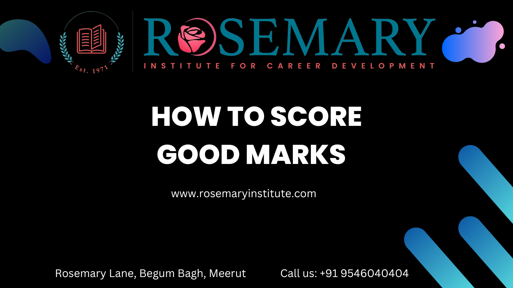 How to Score Good Marks in Exams 