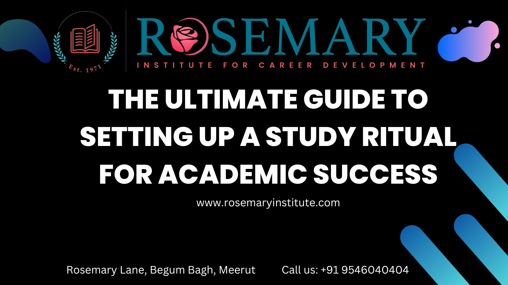 The Ultimate Guide to Setting Up a Study Ritual for Academic Success
