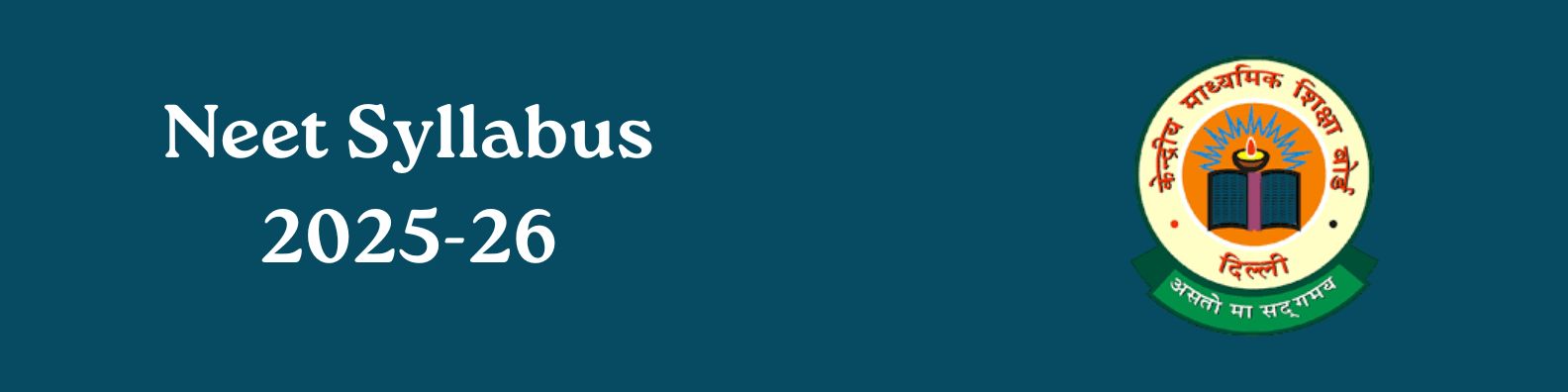 NEET Syllabus 2025-26 1 Neet Syllabus 2025-26