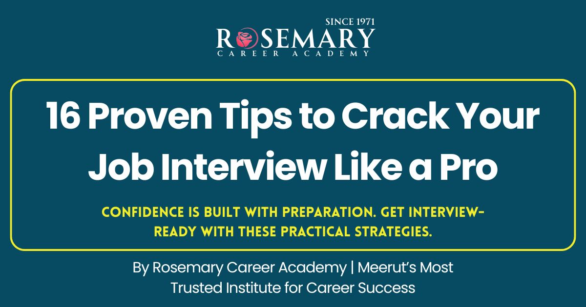 Blogs 21 16 Proven Tips to Crack Your Job Interview Like a Pro
