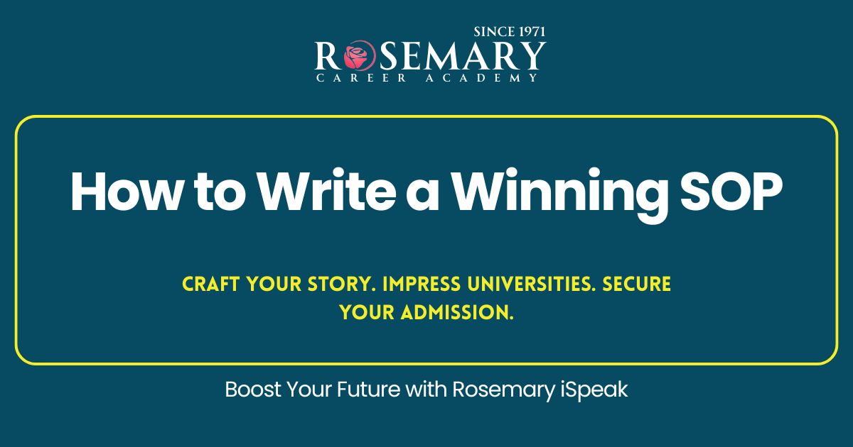 Blogs 13 How to Write a Winning SOP