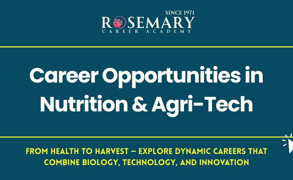 Career Opportunities in Nutrition & Agri-Tech